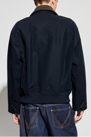 Bottega Veneta Jacket with leather collar