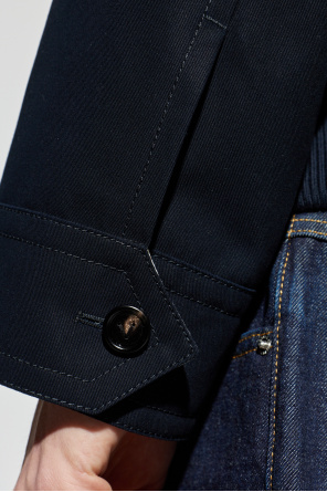 Bottega Veneta Jacket with leather collar