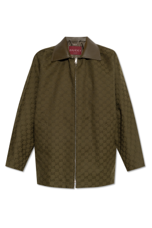 Jacket with 'GG' pattern
