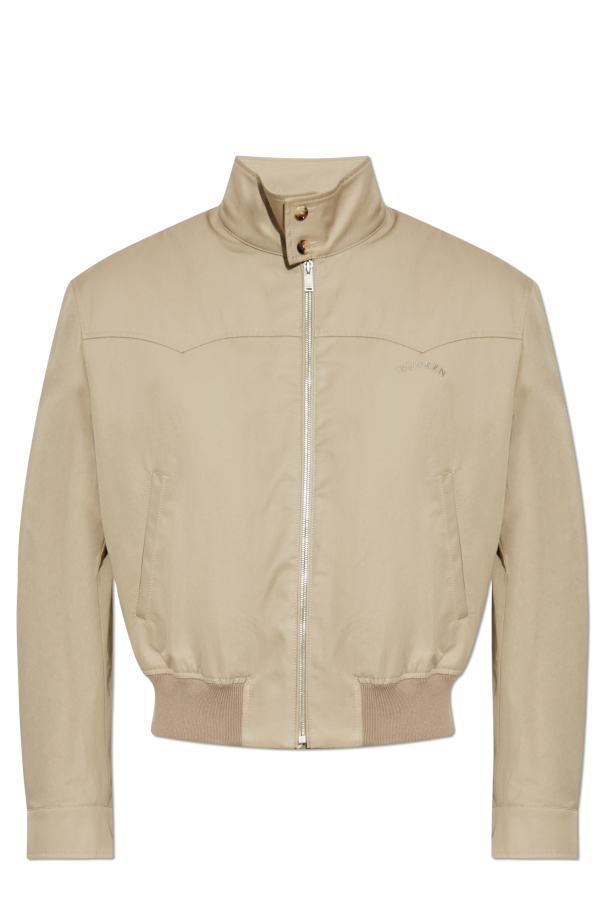 Cotton jacket with a stand-up collar od Alexander McQueen
