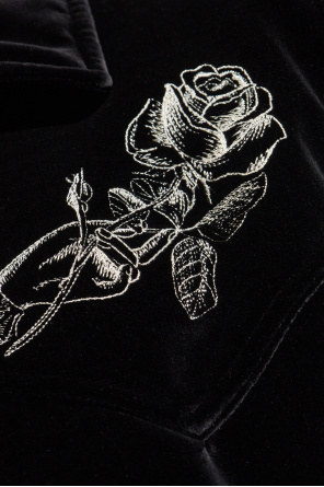 Alexander McQueen Samtjacke mit Stickerei