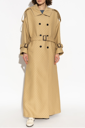 Gucci Coat with GG pattern