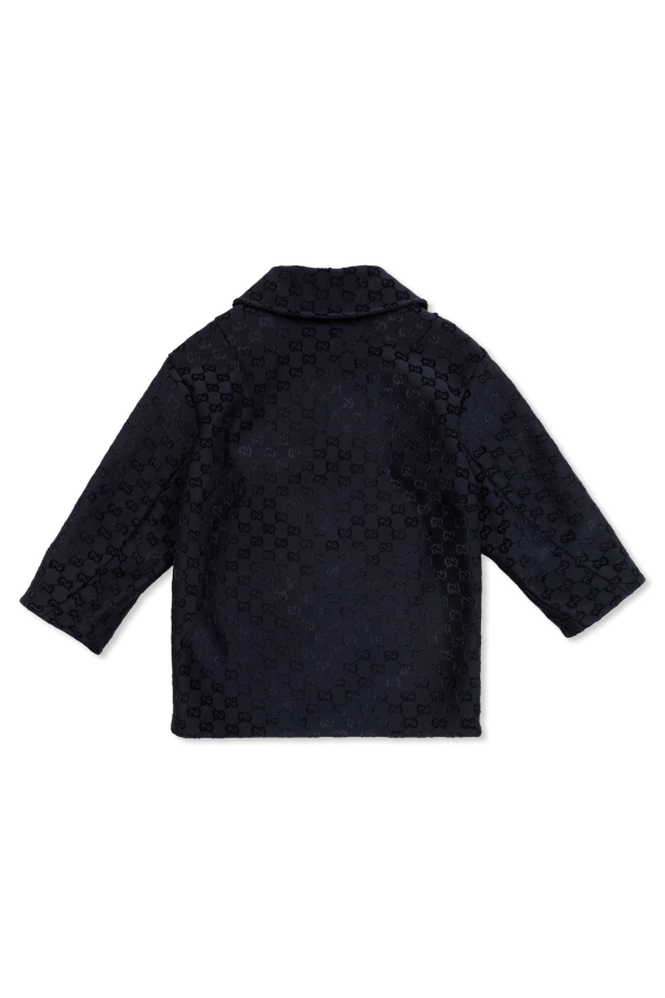 Gucci Kids Jacket with velvet 'GG' pattern