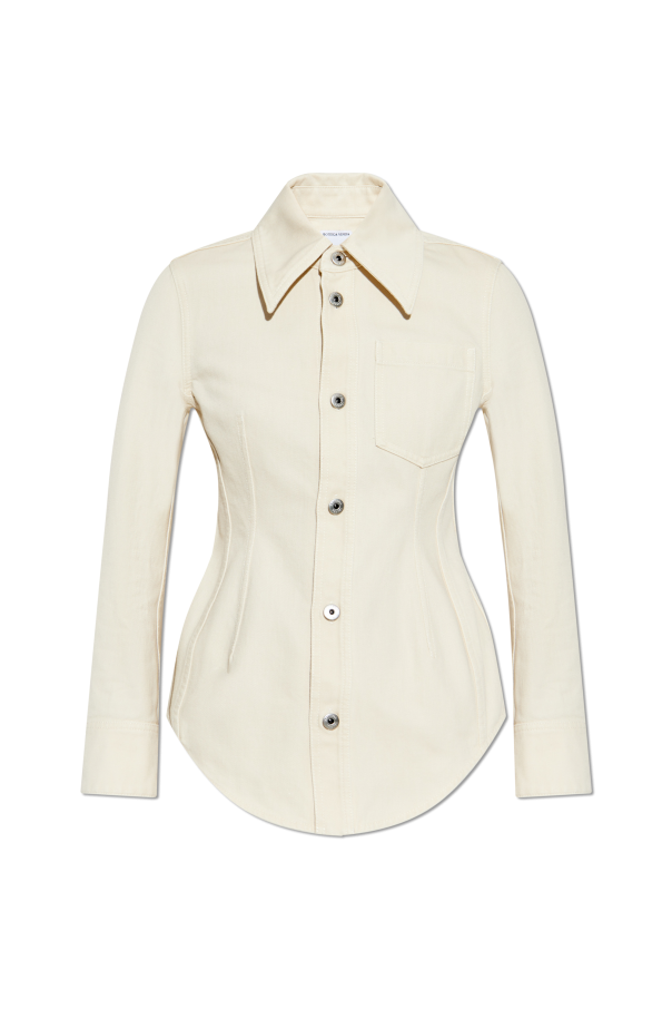 Bottega Veneta Denim shirt with pocket