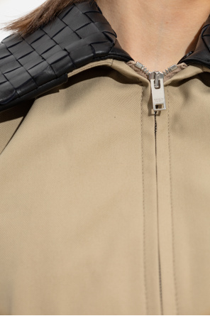 Bottega Veneta Jacket with leather collar