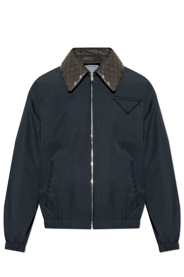 Bottega Veneta Jacket with leather collar