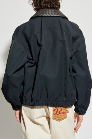 Bottega Veneta Jacket with leather collar