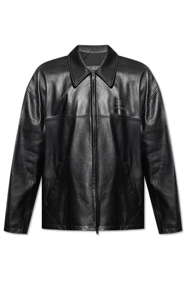 Lambskin leather jacket od Balenciaga
