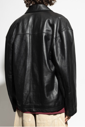 Balenciaga Chaqueta de piel de cordero