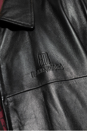 Balenciaga Chaqueta de piel de cordero