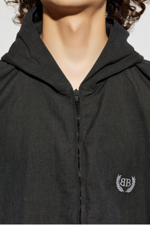 Balenciaga Oversize jacket with hood