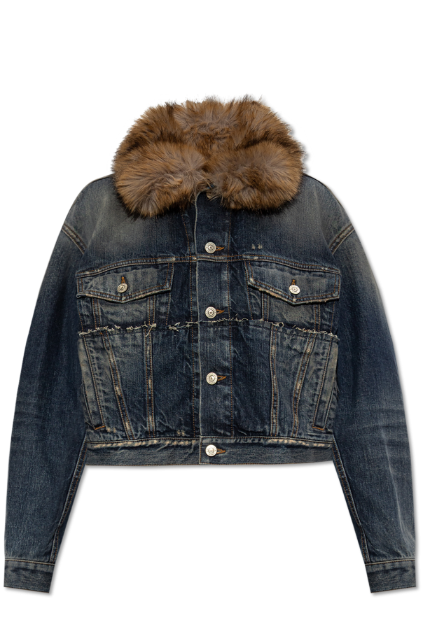 Denim jacket with vintage effect, zdjęcie 1 Denim jacket with vintage effect od Balenciaga