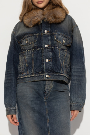 Balenciaga Chaqueta vaquera con efecto vintage