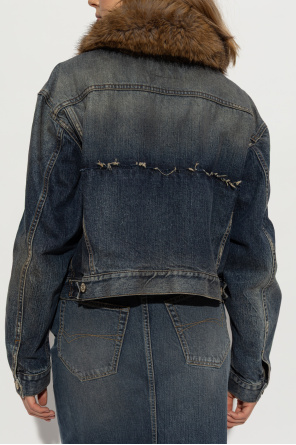 Balenciaga Chaqueta vaquera con efecto vintage