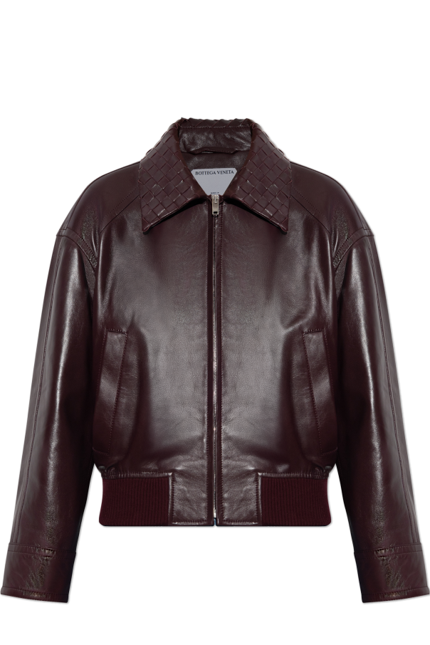 Leather jacket, zdjęcie 1 Leather jacket od Bottega Veneta