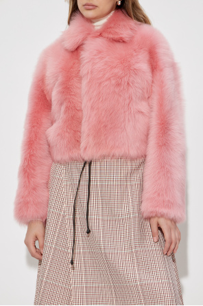 Bottega Veneta Abrigo de piel corta