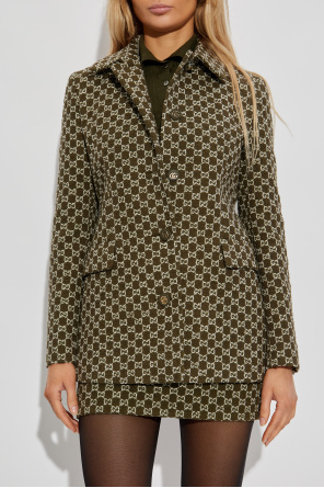 Gucci Jacke mit Monogramm