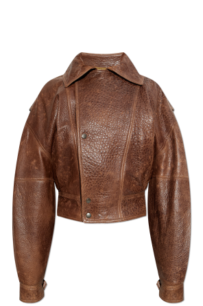 Lambskin leather jacket od Saint Laurent