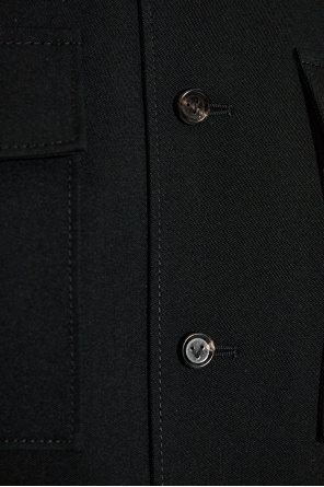 Bottega Veneta Wollhemd mit Taschen