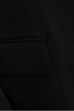 Balenciaga Oversize-Blazer aus Materialmix