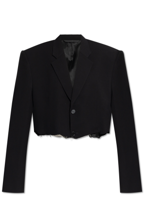 Jacket with vintage effect
