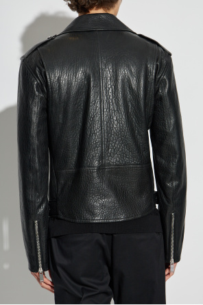 Alexander McQueen Chaqueta de cuero