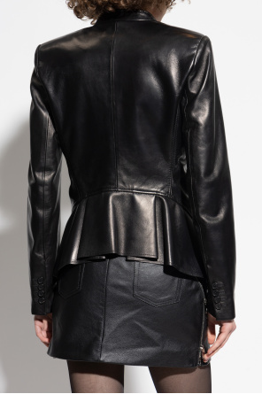 Alexander McQueen Leather blazer