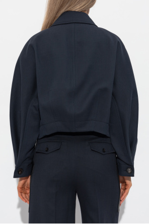 Bottega Veneta Kurtka ze skórzanymi kieszeniami