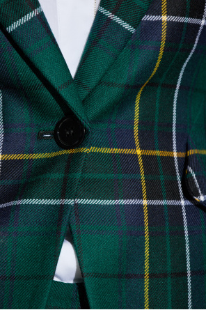 Alexander McQueen Americana de cuadros