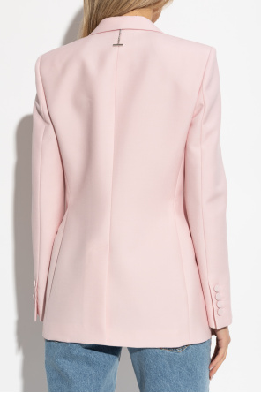 Alexander McQueen Blazer with satin insert