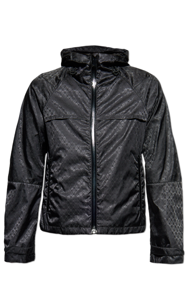 Jacket with a distinctive skull motif od Alexander McQueen