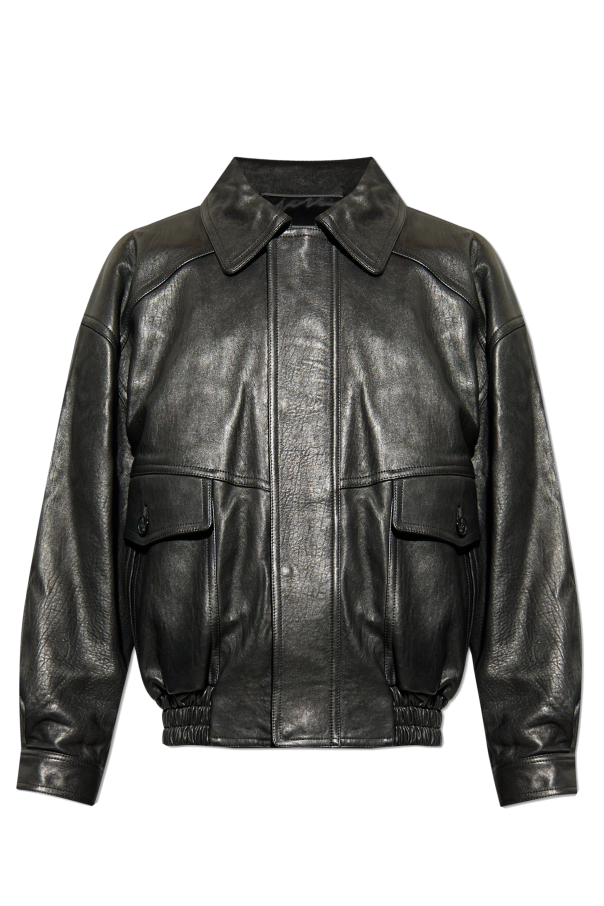 Leather jacket od Saint Laurent