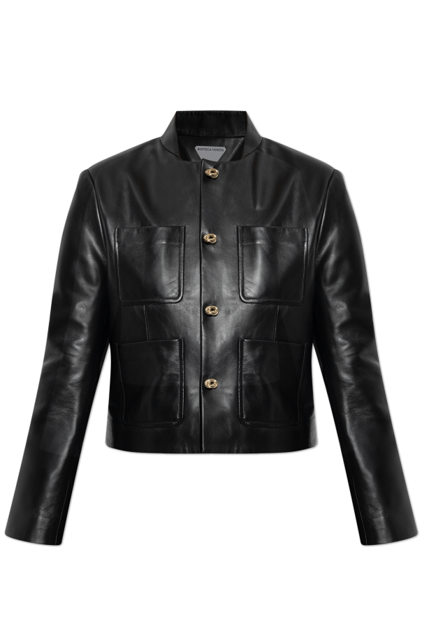 Leather jacket, zdjęcie 1 Leather jacket od Bottega Veneta