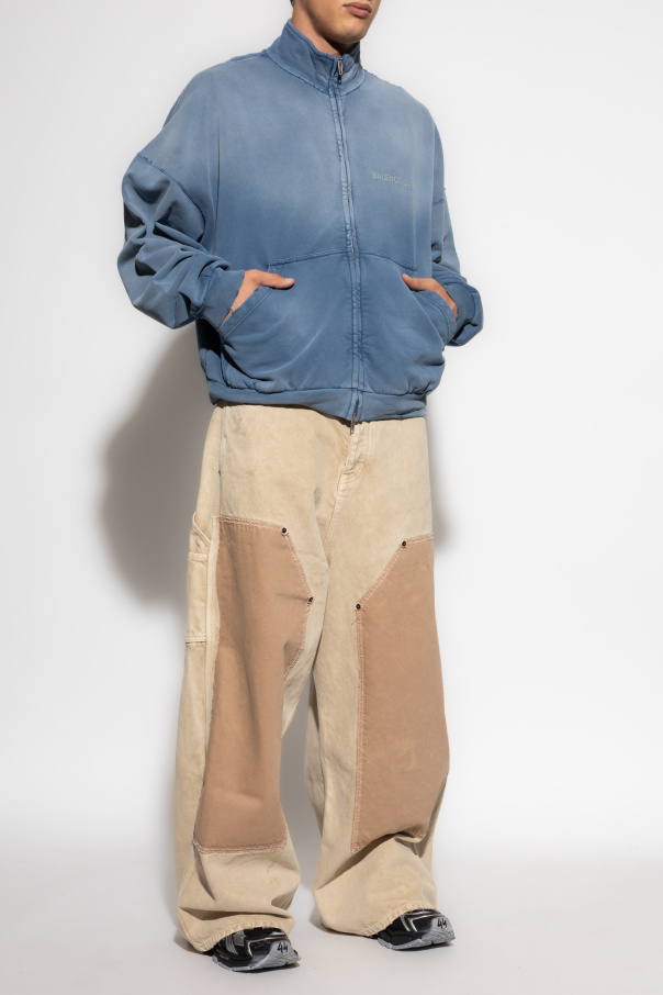 Balenciaga Sweatshirt with stand-up collar