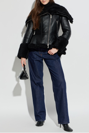 Abrigo de piel de oveja od Alexander McQueen