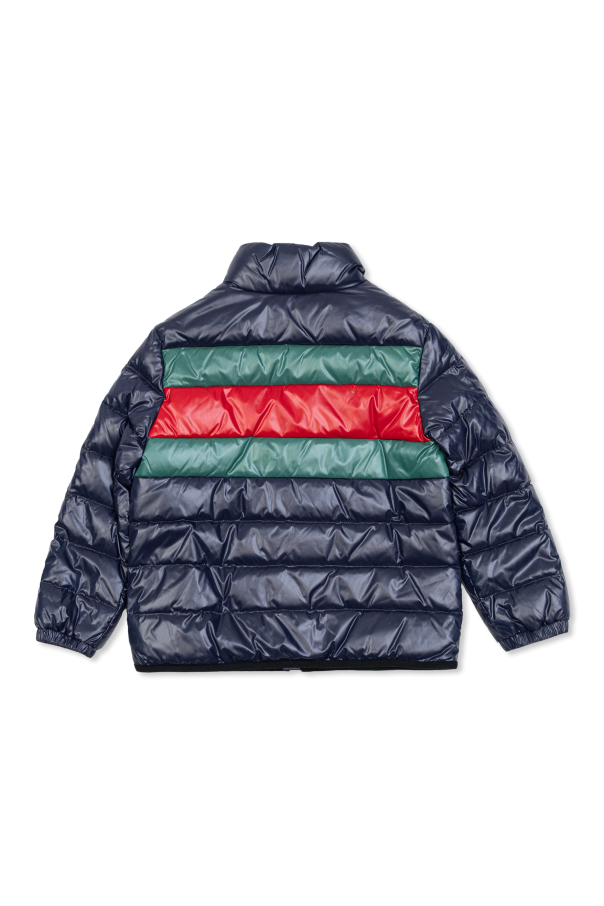 Gucci Kids Chaqueta de plumas con cuello alto