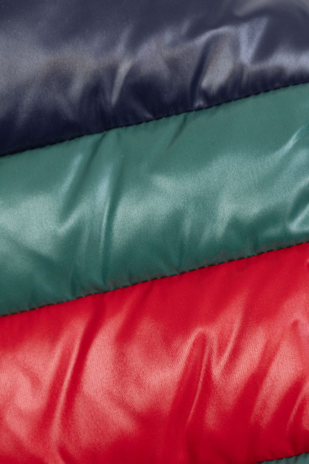 Gucci Kids Down jacket with a stand-up collar