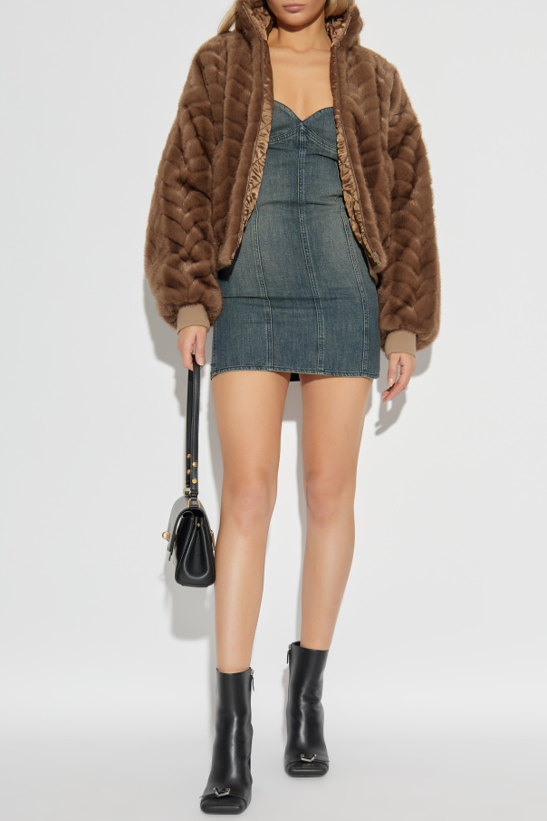 Balenciaga Short faux fur