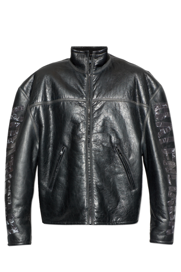 Leather jacket od Balenciaga