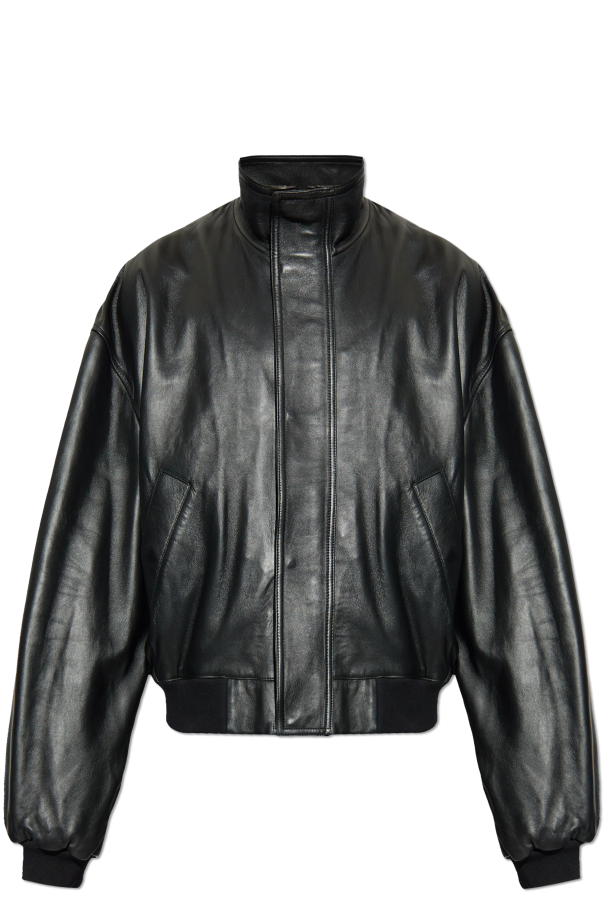 Leather jacket od Balenciaga