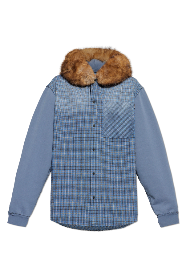 Shirt with decorative hood od Balenciaga