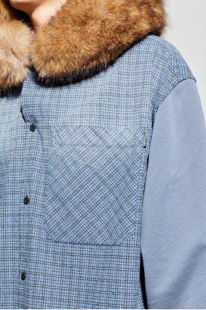 Balenciaga Hemd mit dekorativer Kapuze