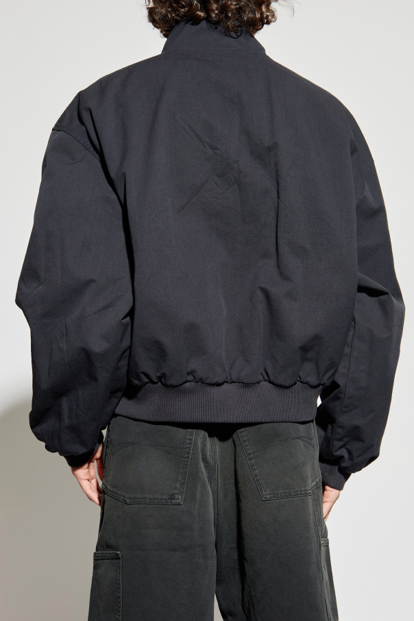 Balenciaga Reversible jacket with stand-up collar