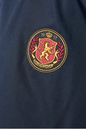 Balenciaga Baumwolljacke mit Stehkragen