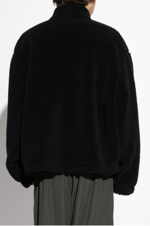 Balenciaga Polarowa bluza z logo