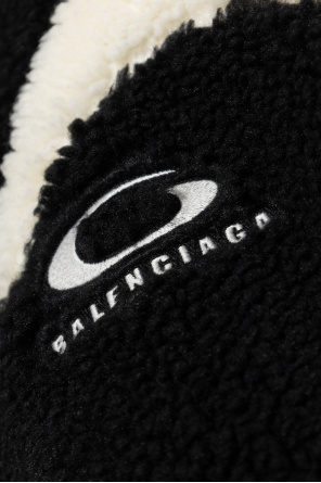 Balenciaga Polarowa bluza z logo