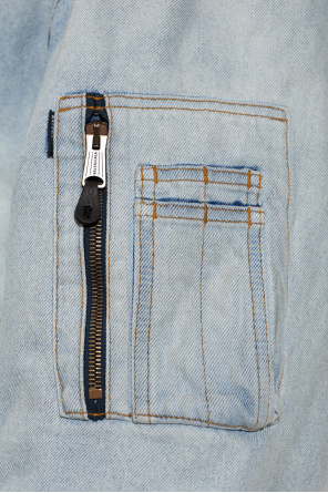 Balenciaga Jeans-Bomberjacke