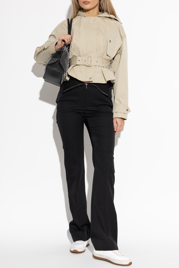 Alexander McQueen Kurtka z paskiem