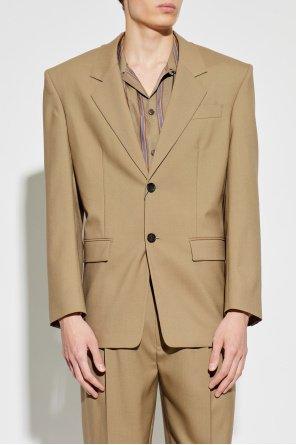 Saint Laurent Wool blazer with notch lapels