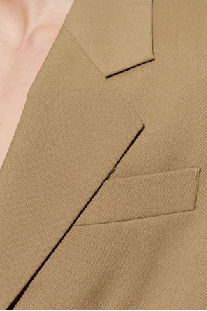 Saint Laurent Wool blazer with notch lapels